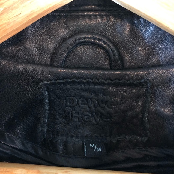 Denver Hayes Men’s Leather Jacket Size Medium - Picture 6 of 10